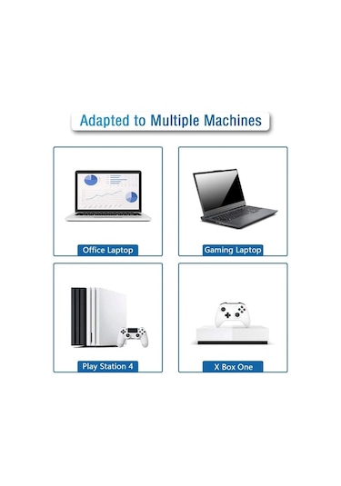 Ultra Küçük Boyutlu Katlanabilir Usb Laptop Soğutucu 2 Fanlı