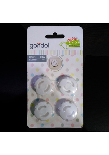 Gondol G292 Bebekler için Priz Emniyet Kilidi 4 Adet