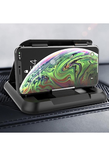 Seametal Dashboard Araç Telefonu Tutucu Kaymaz Telefon Montaj Evrensel Merkezi Konsol Ar Navigasyon İçin Istikrarlı Akıllı Telefon Standı