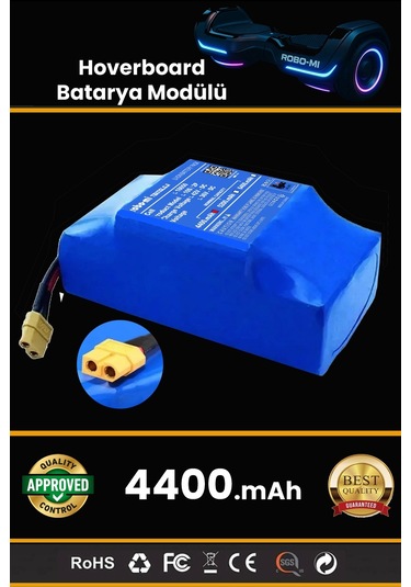 Hoverboard 4400mAh Elektrikli Kaykay Bataryası