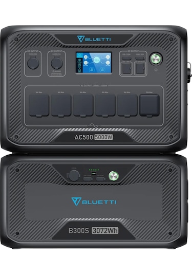 Bluetti Ac500 5000w Ups İnverter + B300k 2765wh Kapasiteli Batarya