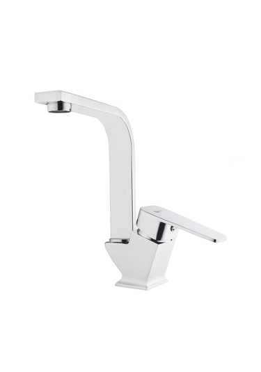 Tema Kare L Lavabo Bataryalı Batarya Seti 61011 + 61012L + 61013L Krom