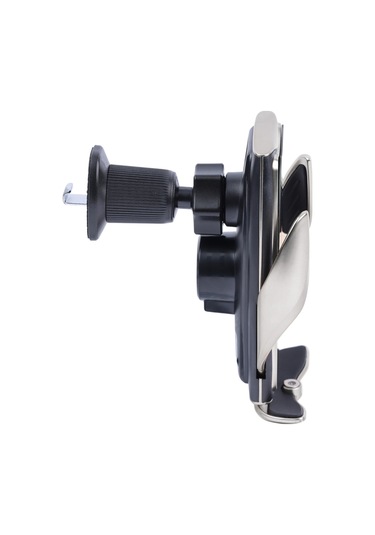 A8g Gri Araç Tutucu 15 W Kablosuz Hızlı Şarj, Otomatik Kıskaçlı Gri