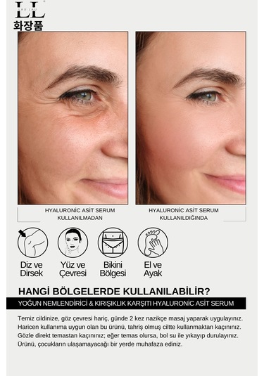 Lau Lau Hyaluronik Asit Serum 50 ML