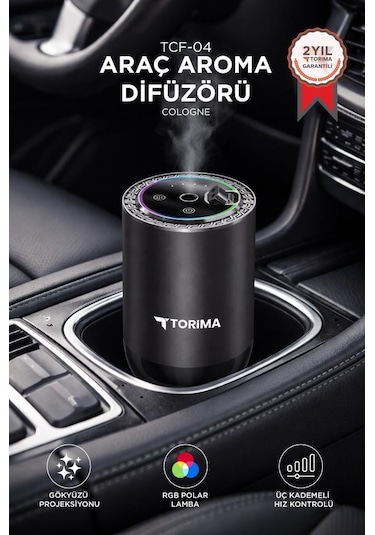 Torima TCF04 Hava Nemlendirici + Cologne Araba Kokusu