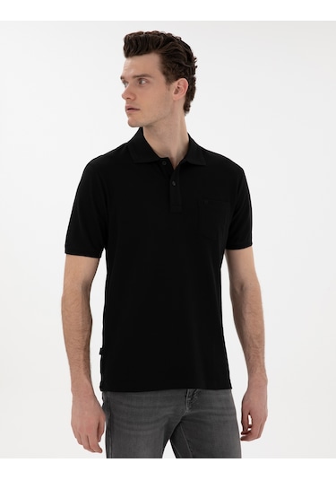 Pierre Cardin Erkek Siyah Tişört Basic 50302538-vr046 Siyah