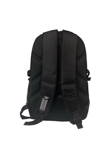 Su Geçirmez Kalın Ortopedik Çok Bölmeli Laptop Okul Gezi Seyahat Kamp Sırt Çantası Büyük 30x47cm Gri