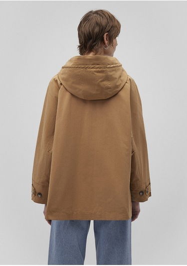 Mavi - Kapüşonlu Bej Trençkot 1110573-70269 Bej
