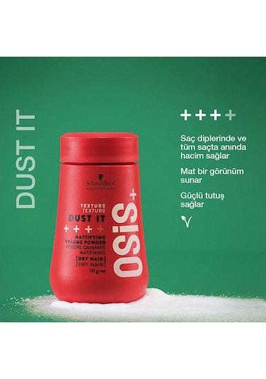 Schwarzkopf Osis Dust It Şekillendirici Mat Saç Pudrası 10 ML
