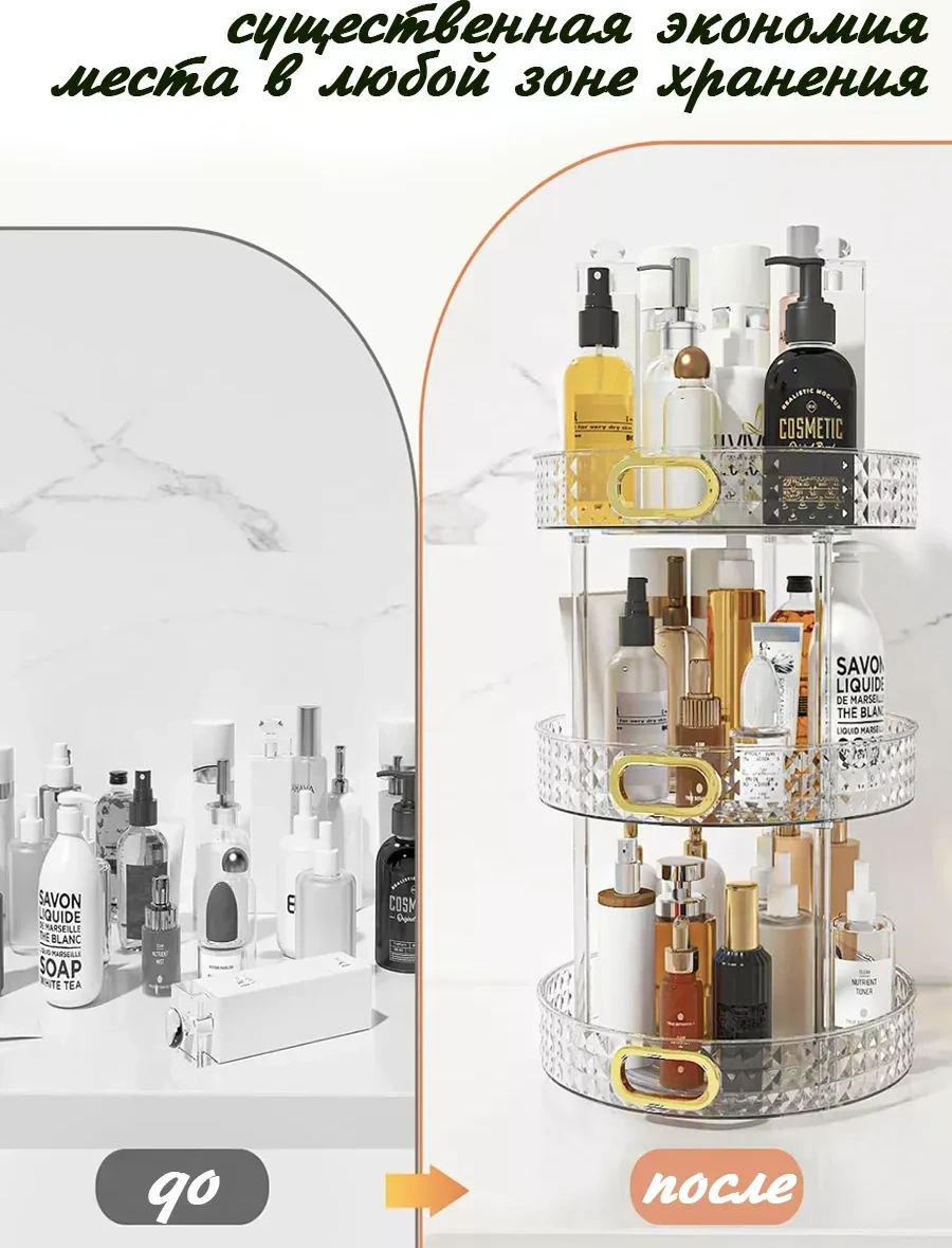 Online Select Baharat Ve Kozmetikler İçin Dönen Stand Tepsi 27 Cm 284497594 Beyaz