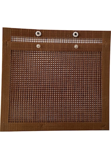 Açık Barbekü Pikniği İçin 27x22cm Yeniden Kullanılabilir Fiberglas Izgara Barbekü Örgü Çantası Bpa İçermez, Fda Sertifikalı Değildir 001