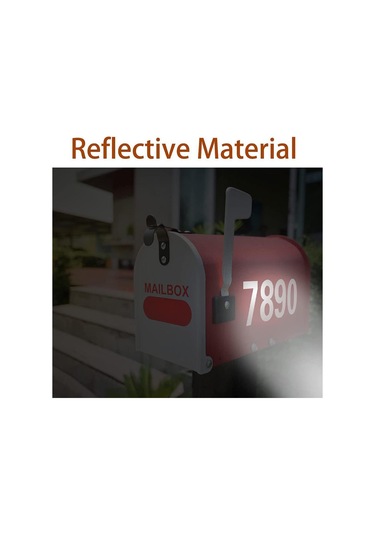 Yansıtıcı Adres Numarası Sticker 0-9 Kaiyi