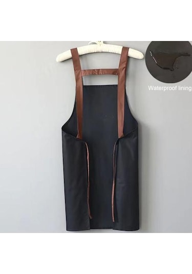 Yeşil Pişirme Önlüğü Yağa Dayanıklı Yeniden Kullanılabilir Geniş Uygulama