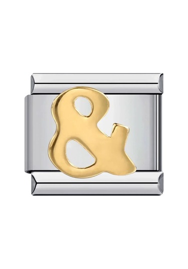 Gemosa Altın Desenli 9mm Paslanmaz Çelik Bilezik - Dıy Takı Yapımı İçin Kadın Erkek Altın-renk