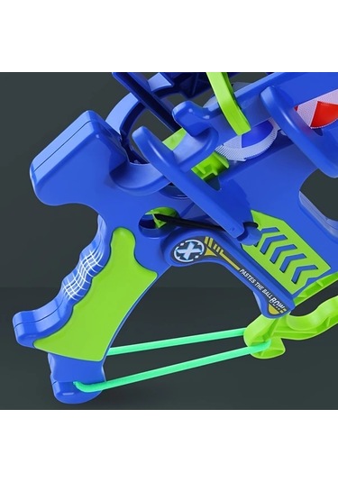 Hightower Yeşil Renkli Büyük Yay Ve Ok Oyuncak Eva Top Fırlatıcı İç Ve Dış Mekan Oyun