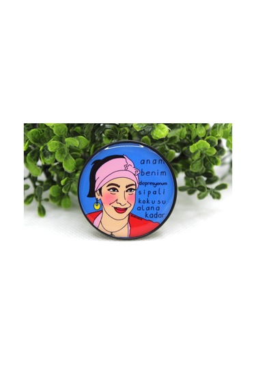 Popsocket Telefon Tutacağı Desenli Ve Baskılı Parmak Tutucu Akrobat Siyah Belirtilmemiş Plastik Cn N