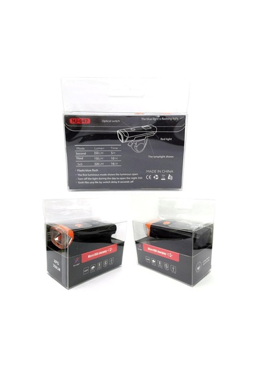 Bisiklet Işığı, Yüksek Lümenler Süper Parlak Bisiklet Işığı, 3+4 Mod Usb Şarj Edilebilir Bisiklet Far Diğer