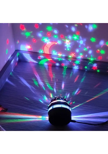 Conventions1 Led Yıldızlı Gökyüzü Gece Işıkları Usb Dönen