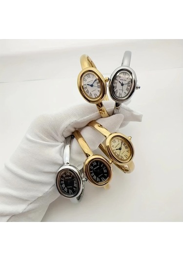 Elmpaly Kadın Kol Saati Roma Rakamı Basit İş Günlük Hediye Altın Renk Diğer