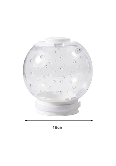 Homyl Kedi Namlu Şeffaf Pet Bakım Başlığı Ev Seyahat 18cm