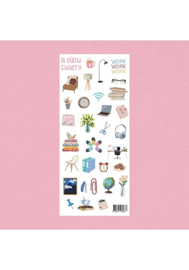 M59 Öğrencilik Vakti Sticker Seti Çok Renkli