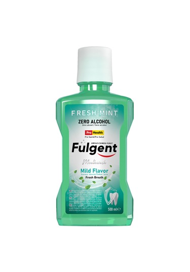 Fulgent Gum Care Mouthwash Mild Flavor Ağız Bakım Suyu 500 ML