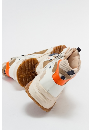 Luvishoes Lowel Laci Multi Kadın Spor Bot Lacivert