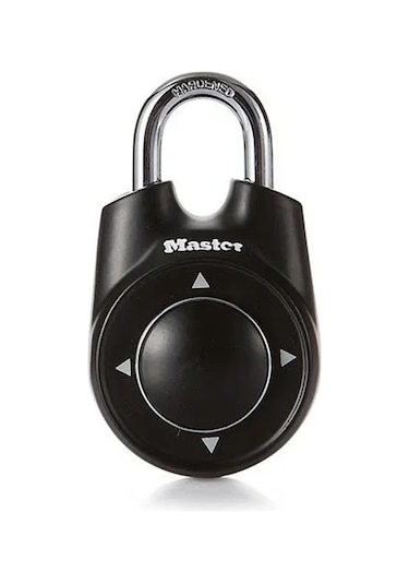 Neevoyu Master Lock Yönlü Kombinasyon Kilit: Spor Salonu Ve Okul Dolabı Koruması, Hızlı Erişim, Siyah Renk Siyah