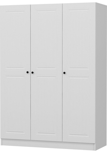 Kale 3 Mebran Kapaklı 2ç Dolap - Beyaz 210cm