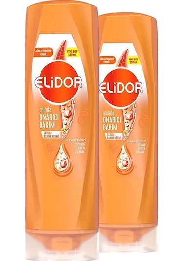 Elidor Serum Saç Bakım Kremi Anında Onarıcı Bakım 350 Ml X2