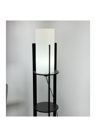 Lambader Aydınlatma Raflı Lambader Çok Amaçlı Raf 1127