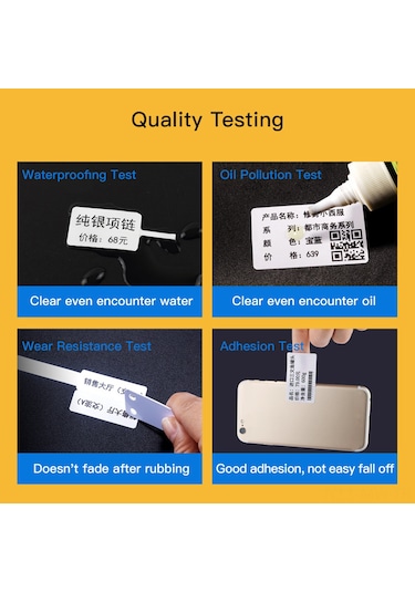 Moveevo Beyaz Çift Satırlı Termal Etiket Kağıdı 30x15mm - 460 Adet, Suya Dayanıklı, Serbest Boyalı, Otomatik Yapışkan - Ev, Ofis, Mağaza Kullanıma Uygun 1 Rulo