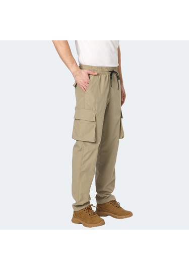 Slazenger RONDA Erkek Cepli Bej Eşofman Altı