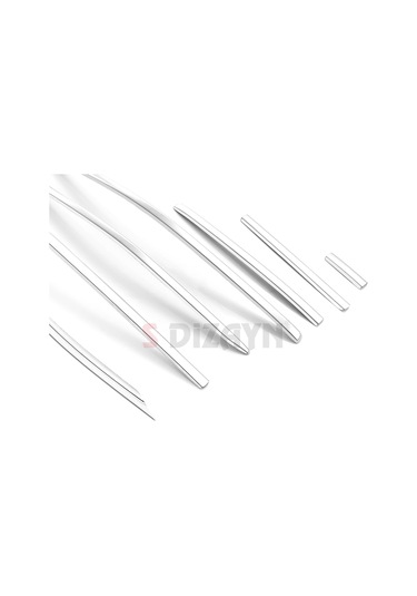 S-dizayn Vw Tiguan 3 Krom Ön Tampon Çıta Seti 2024 Üzeri A+ Kalite