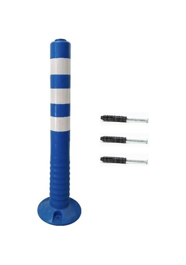 5 Adet Mavi Renk Otopark Düzenleyici 75 Cm Eco Delinatör