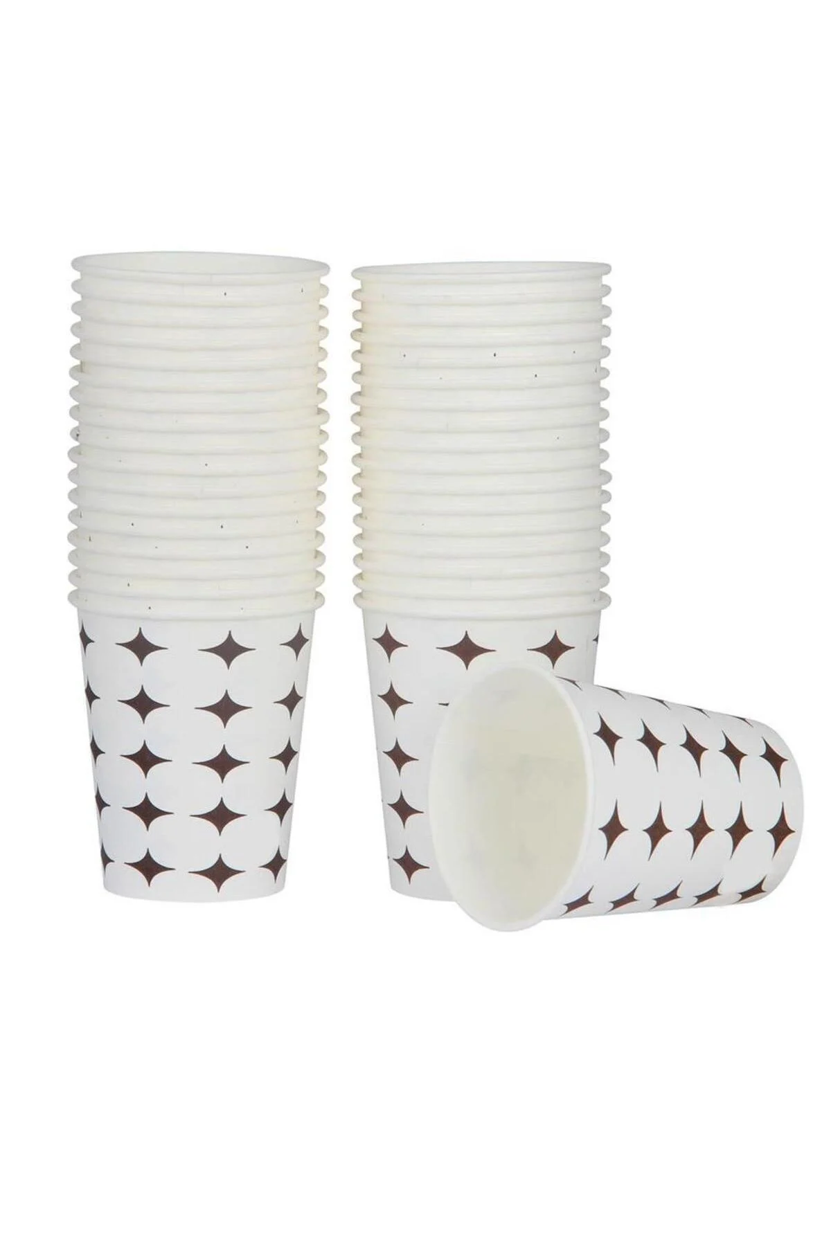 6.5 Oz (180 Ml) Karton Bardak – 100 Adet - Kokusuz, Sızdırmaz, Isıya Dayanıklı