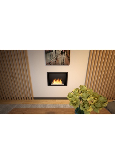 BLUEFLAME FLUSH 60 ANKASTRE BACASIZ ŞÖMİNE