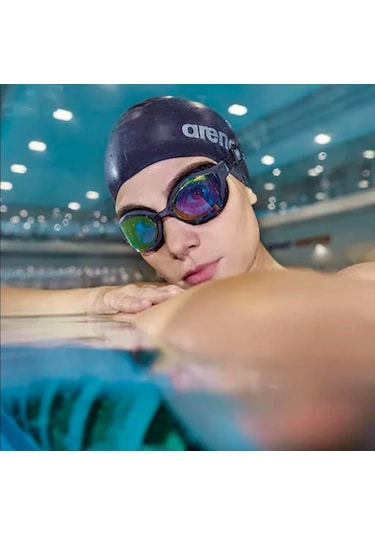 Arena Air-bold Swipe Unisex Yüzücü Gözlüğü Koyu Gri