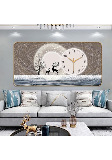 Suntek Kanepe Arka Plan Ofis Ev Tarzı Için Duvar Saati Stil-a Diğer