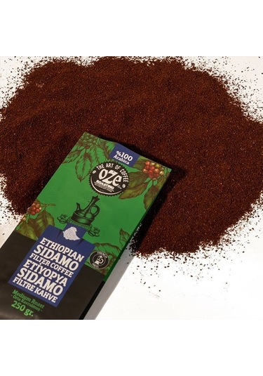 Oze Ethiopian Sidamo Filtre Kahve 2 x 250 G Makine Kağıt Filtre Metal Filtre