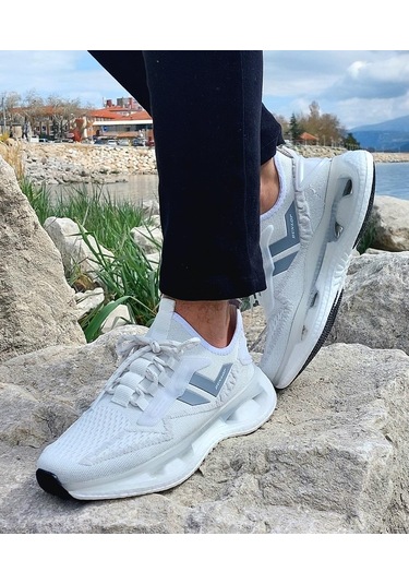 Dunlop 2357 Beyaz Air Yumuşak Taban Erkek Spor Ayakkabı AYKSAYAK-000518