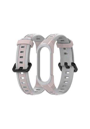 Mijobs Xiaomi Mi Band 5-4 Çift Renk Kayış Kordon (258825908)