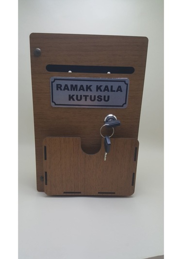 Cepli Ahşap Ramak Kala Kutusu