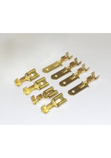 Maasco Sarı Fişli Soket - Dişi Akü Soketi - Şase Akü Pabuç 150 Adet