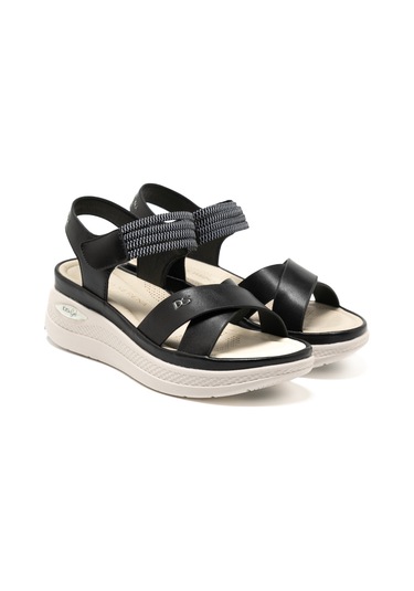 Sneaker Günlük Kadın 305688dp Donna Serena 5688dp Nero Gri