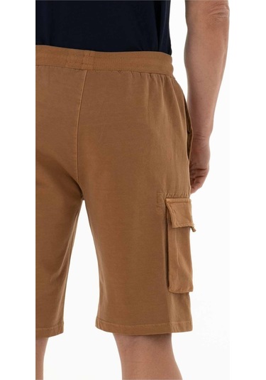 AR-MA Arma Erkek Regular Fit Kargo Cepli Parça Boyama Şort 001