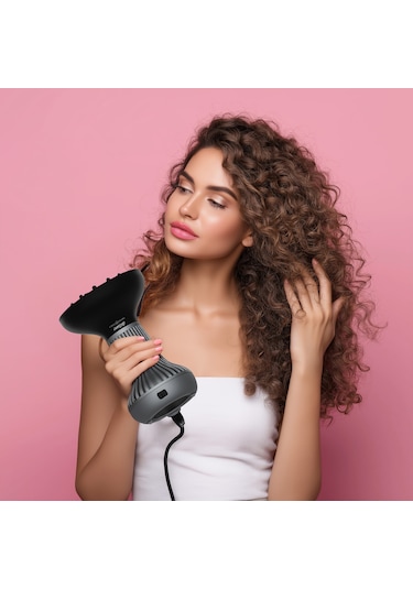Trendcare Curly Saç Kurutma Makinesi - Antrasit - Ar5124