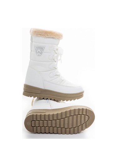 Gimer - Paraşüt Model Beyaz Kar Botu - Kav0702Fg Beyaz