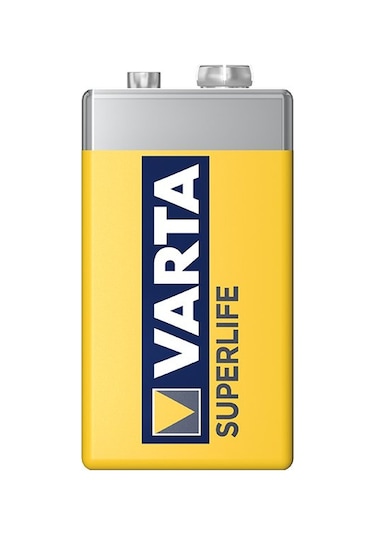 Varta Superlife Çinko 9 Volt Pil 12'li Paket Tdrtr