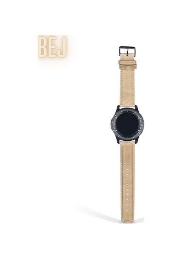 Vagave Samsung Uyumlu Active / Watch / Gear 20 Mm / 22 Mm Deri Kordon (482085373)